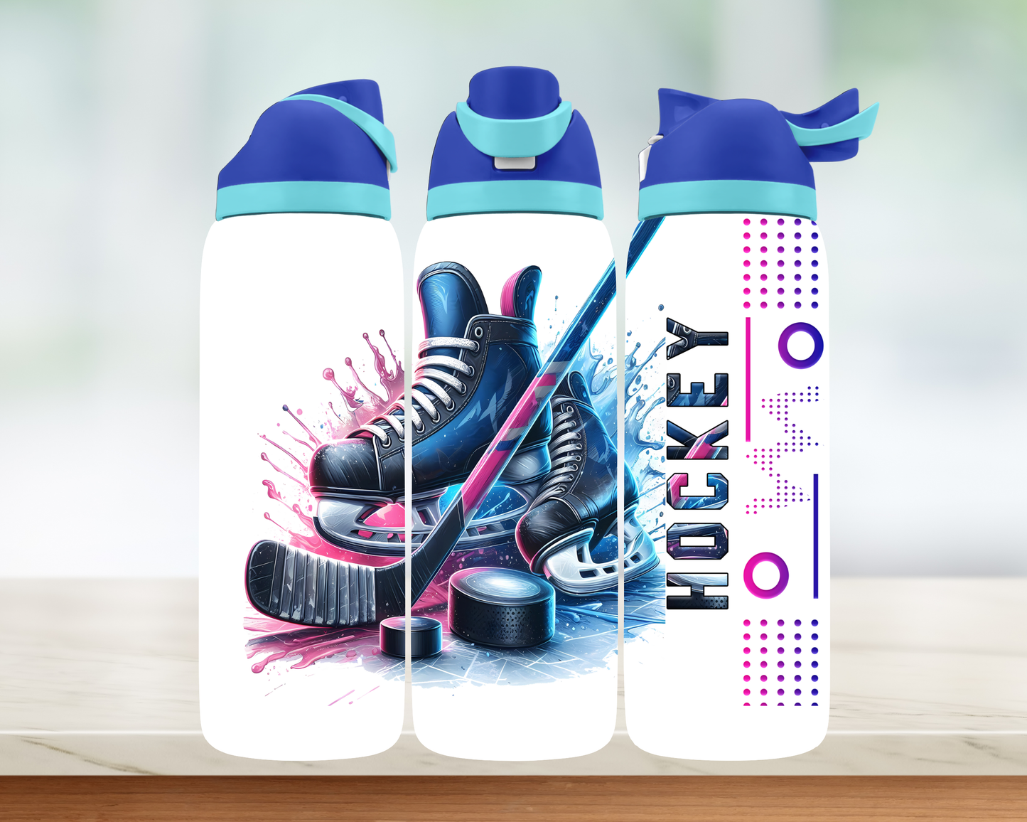 Bouteille style Owala - Hockey Féminin