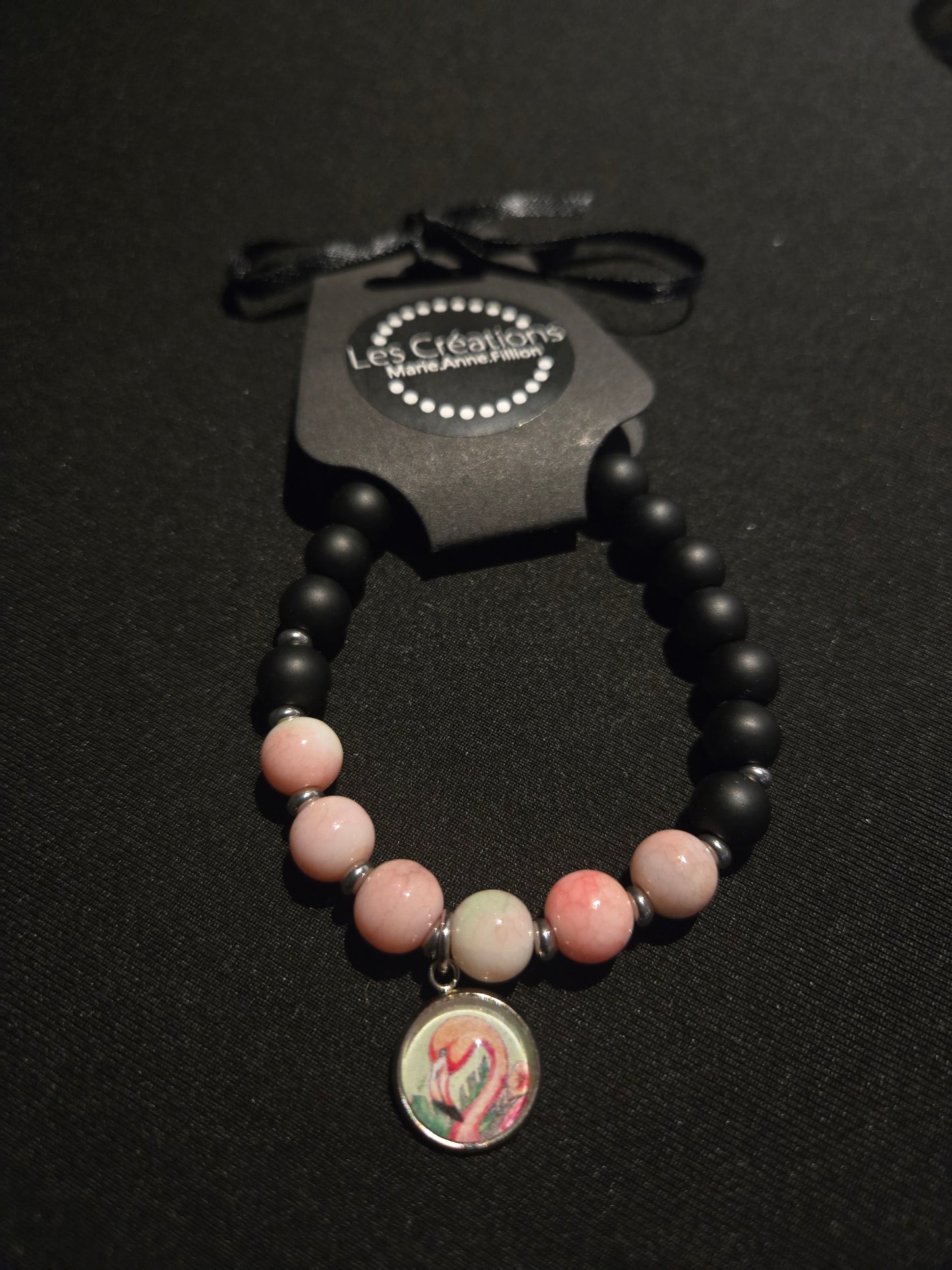 Bracelets adultes (16 cm) avec image de Marie-Anne Fillion