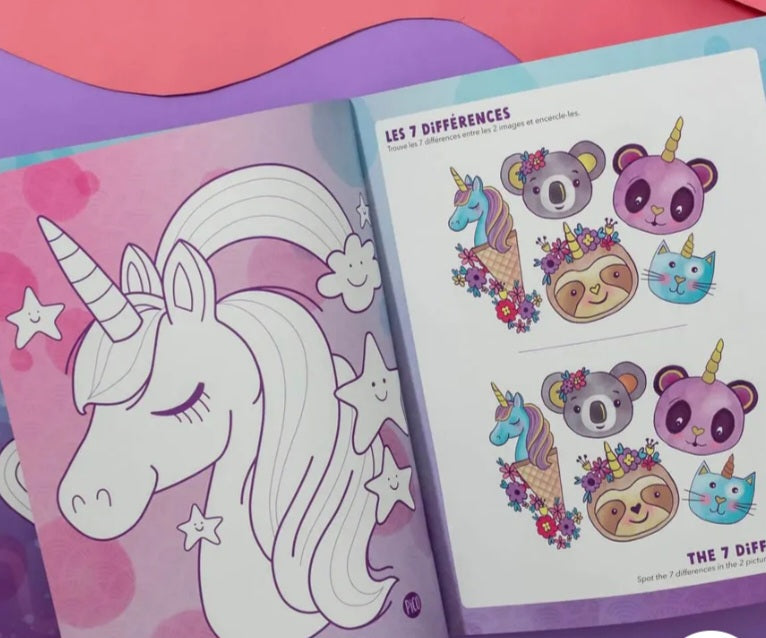 Livre a colorier et a jouer -Pico