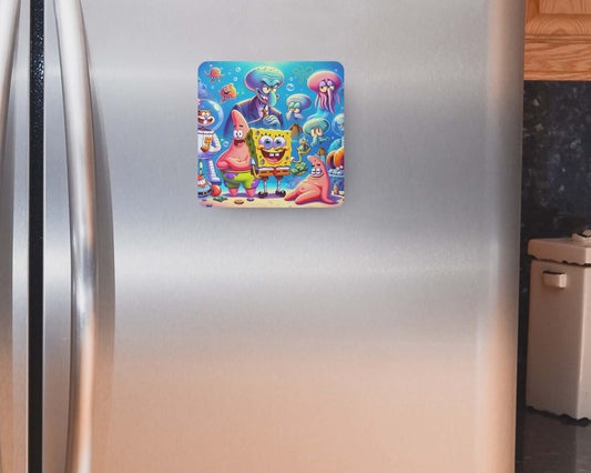 Aimant 3 po x 3 po - Étoile de mer